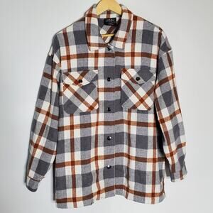 HFX Women's Long Sleeve Cozy Shacket Shacket in Excellent condition